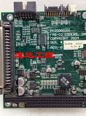 可开票PC20000201 FAS-CO CODERS,INC工业医疗设备104运动控制板