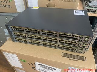 思科Cisco交换机 WS-C3750V2-48TS-S V电子元器件