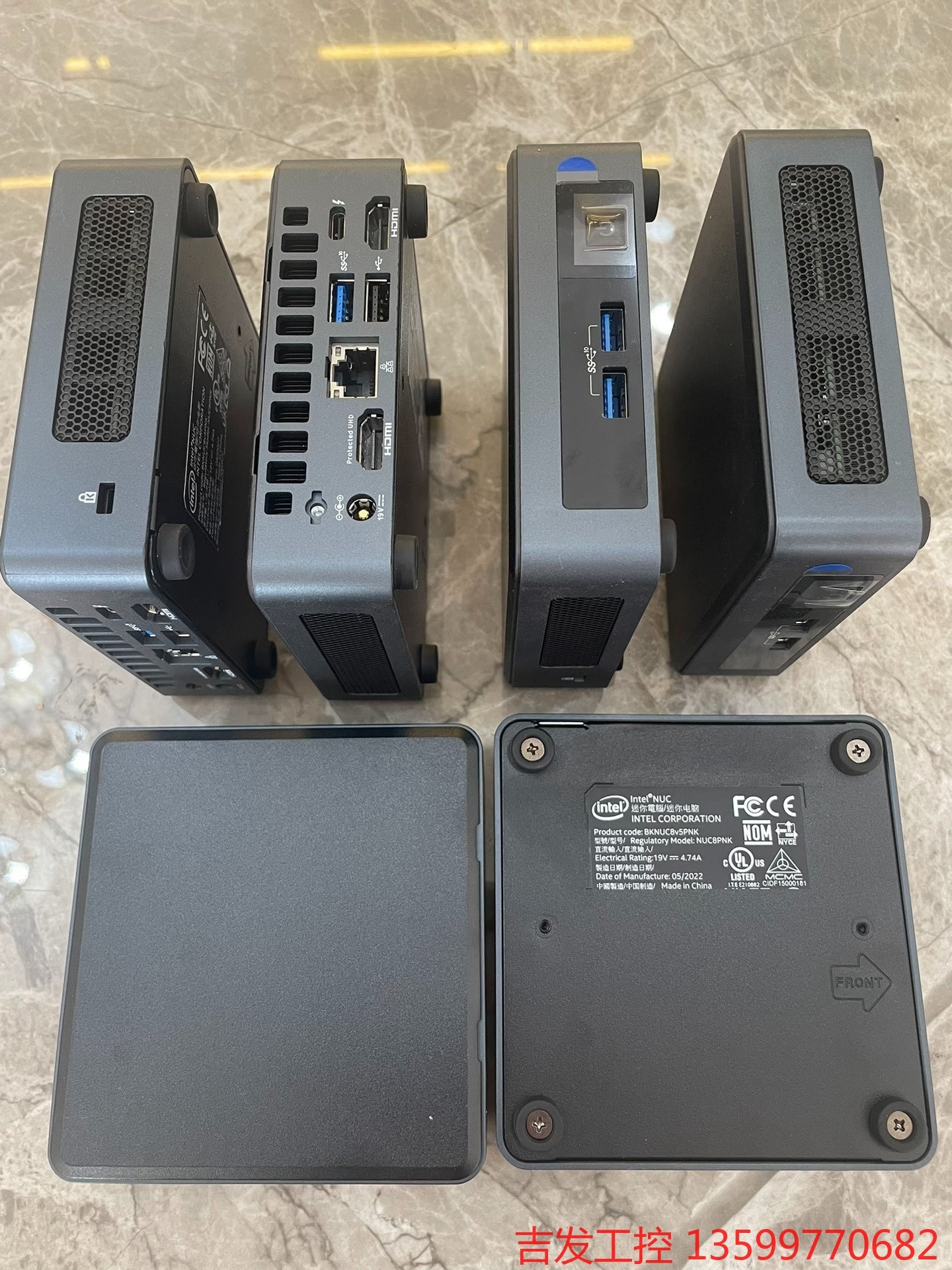 英特尔nuc8代i5四核8+256硬盘intel NUC 8