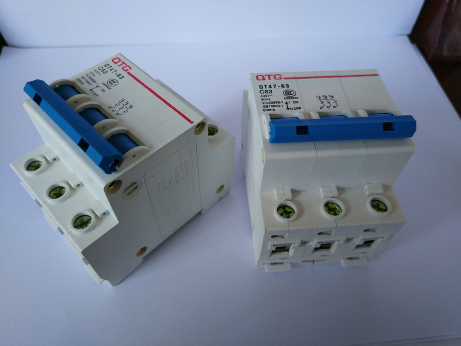 小型断路器空开 短路保护器空开NBE7家用总开63A保护空气开关