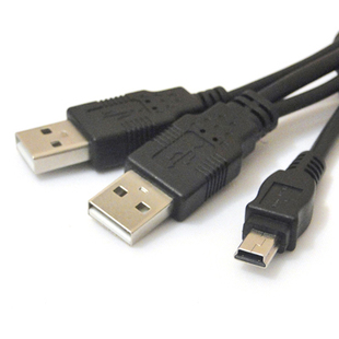 促销 USB移动硬盘数据线 移动硬盘线 硬盘数据线 USB转迷你USB线