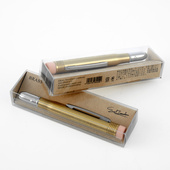 黄铜便携笔日本旅行者 黄铜木轴铅笔 安全手账TN延长 Brass ERAL