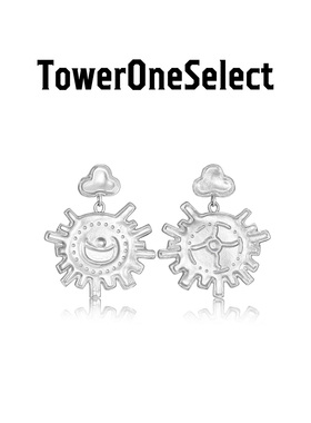 TowerOneSelect官方店GLYPHS尼赫AB款耳钉轻奢高级感气质艺术耳饰