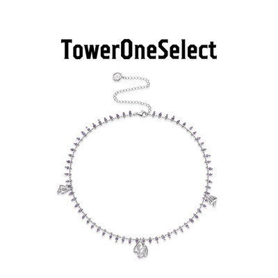 TowerOneSelect官方店Glyphs符界呼呼菌蘑菇锁骨链琉璃珠