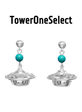 TowerOneSelect官方店Glyphs符界祖母屋松石耳钉