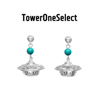TowerOneSelect官方店Glyphs符界祖母屋松石耳钉