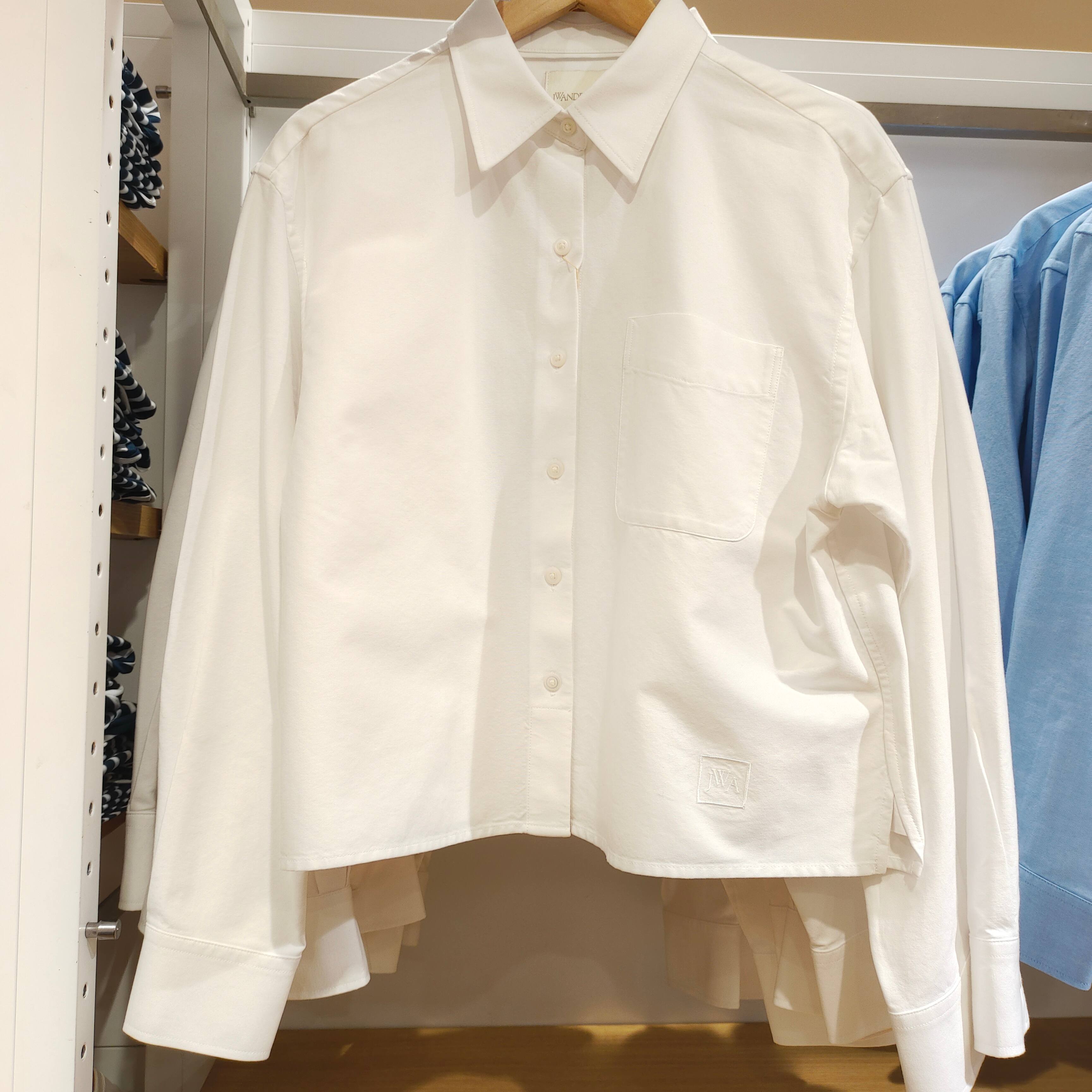 M479974女装同款牛津纺箱型衬衫休闲百搭纯色衬衣新款上衣