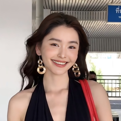 欧美复古几何多层金属大小圆圈圈耳环女网红个性夜店耳钉耳坠长款