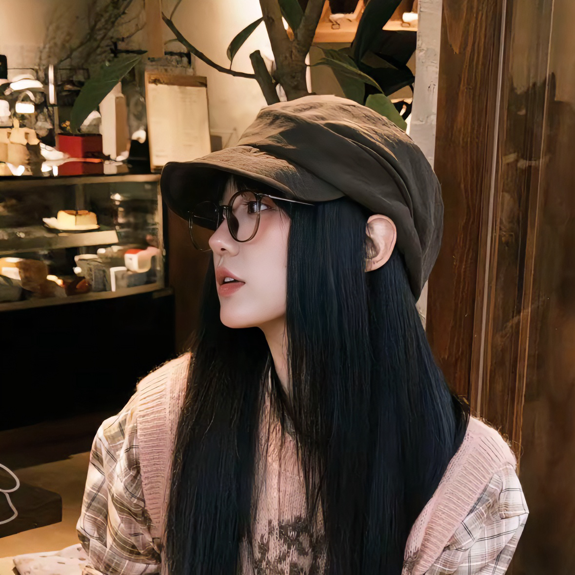 Partyme手工褶皱云朵贝雷帽女川西旅游复古文艺鸭舌帽透气设计感