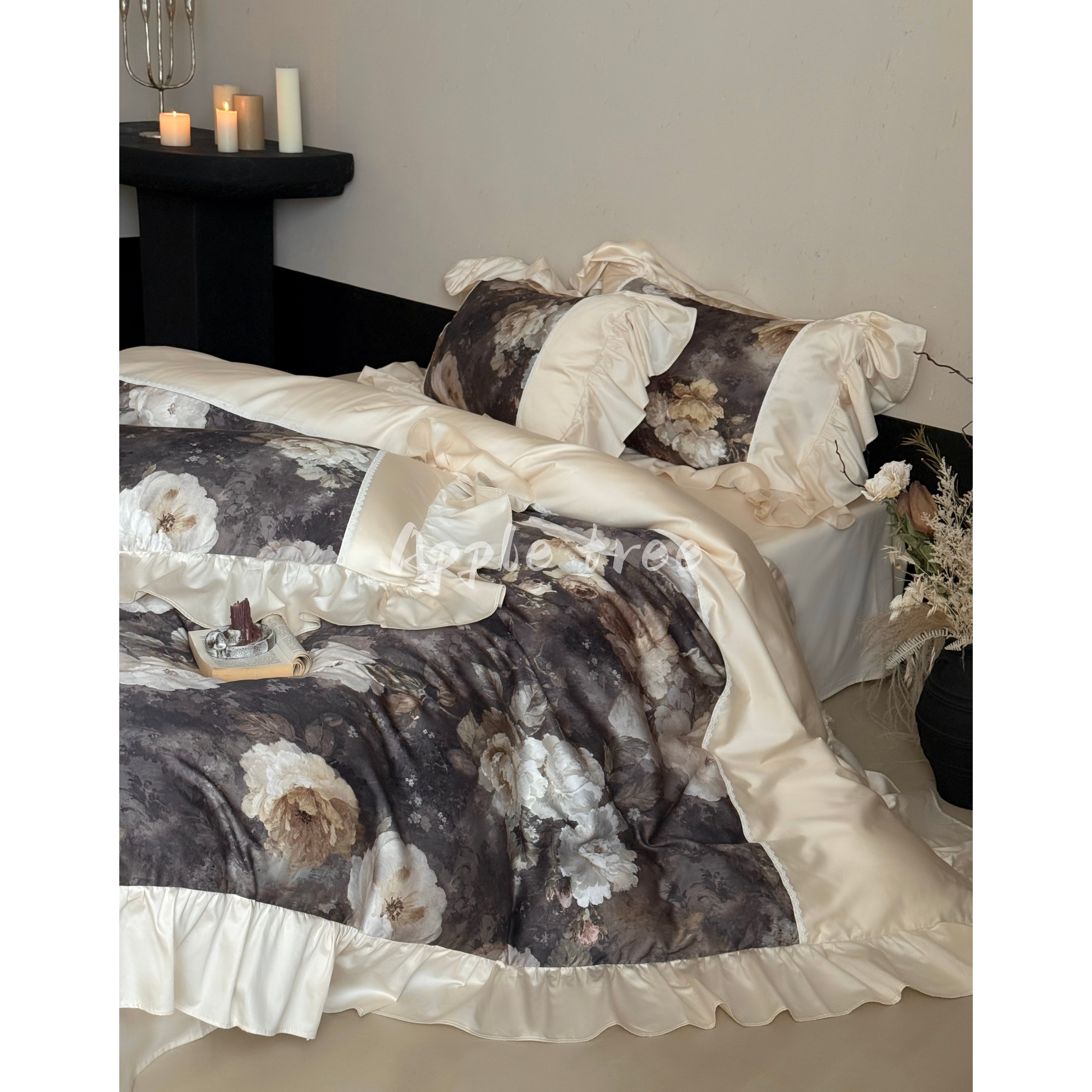 法式复古全棉长绒棉四件套