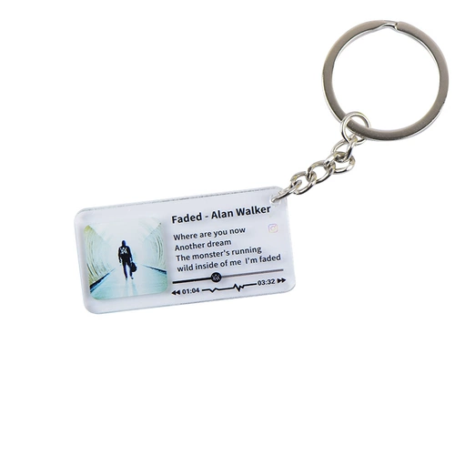 Алан Уокер выцветший Алан Уокер обложка альбома тексты песен электронная музыка брелок кулон аксессуары на заказ
