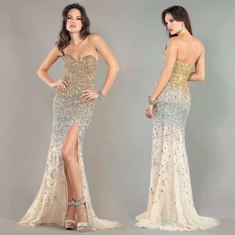 皇宮般奢華水鑽全手訂精美版魚尾禮服 演出服 主持服 晚禮服在類目 女裝/女士精品, 婚紗/旗袍/禮服, 禮服/晚裝中 - 來自Buy2taobao.com提供專業的淘寶代購服務