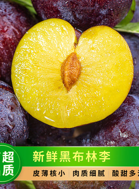 新鲜黑布林李子，现摘5斤包邮！