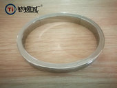 不锈钢永久定情可刻字 方扁形手环定做情侣饰品 钛钢城R 原创脚镯