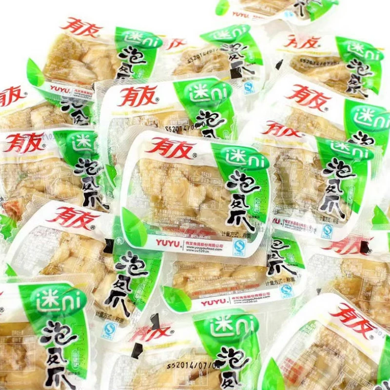有友泡椒凤爪小包装鸡爪图片