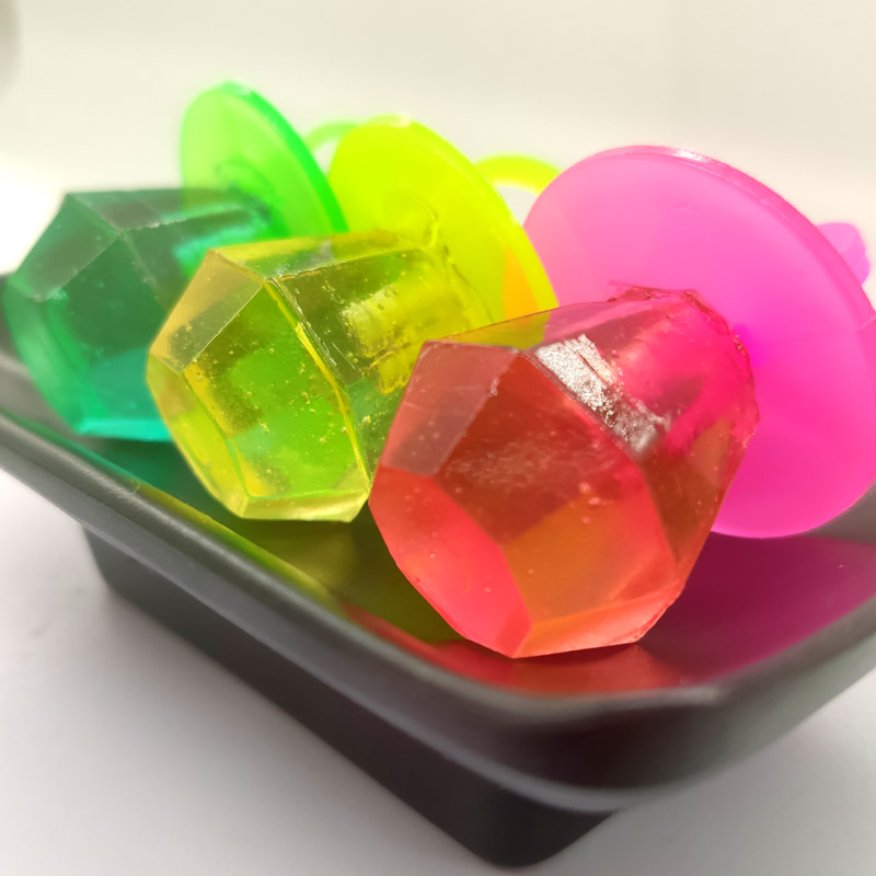 钻石糖戒指糖奶嘴糖硬质糖果儿童零食怀旧多口味玩具仪式感氛围感