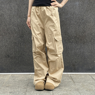 裤 Adidas阿迪达斯卡其色裤 子运动工装 薄裤 KW0680 子男夏天巨好看