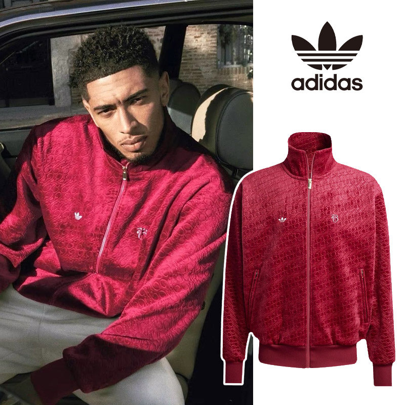 Adidas/阿迪达斯正品三叶草男士丝绒拉链足球时尚运动外套JV9271,运动服/休闲服装,运动茄克/外套,淘宝优惠券,粉丝福利购,淘宝优惠卷