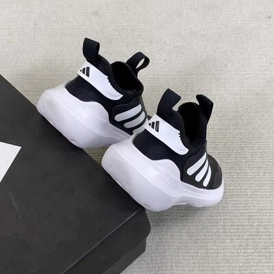 Adidas/阿迪达斯正品TENSAUR RUN小童魔术贴运动休闲鞋JR6082