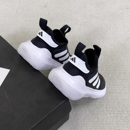 Adidas/阿迪达斯正品TENSAUR RUN小童魔术贴运动休闲鞋JR6082