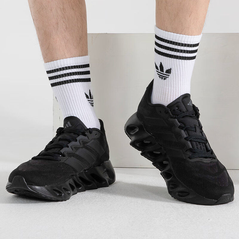 Adidas阿迪达斯男鞋跑步鞋新款厚底轻便减震训练运动鞋正品ID1779