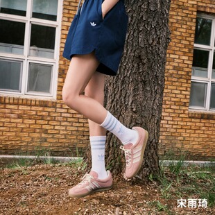 阿迪达斯百搭旅游鞋GAZELLE INDOO运动板鞋德训鞋「T头鞋」JS1413