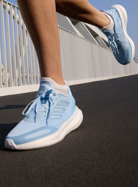 Adidas阿迪达斯正品男鞋轻便透气运动鞋训练回弹减震跑步鞋JS5065