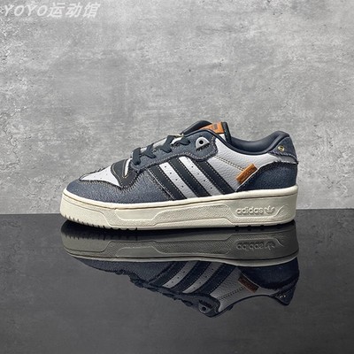 三叶草男女牛仔复古休闲低帮板鞋