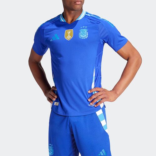 Adidas/阿迪达斯正品男士阿根廷队球员版训练足球运动球衣 IP8384