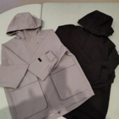 阿迪达斯男子2026春武宗系列运动潮流百搭休闲连帽夹克外套JM0962