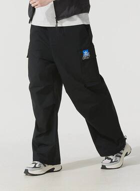 Adidas阿迪达斯三叶草春秋新款男子户外运动工装休闲长裤KA8012