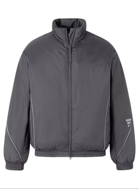 Adidas/阿迪达斯2026新款男子运动宽松保暖立领棉服外套JY0211