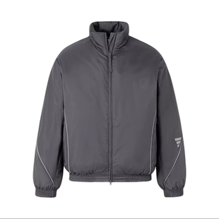 Adidas/阿迪达斯2026新款男子运动宽松保暖立领棉服外套JY0211