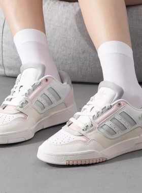 Adidas阿迪达斯三叶草男鞋女鞋2026夏季新款DROP STEP板鞋JP9975