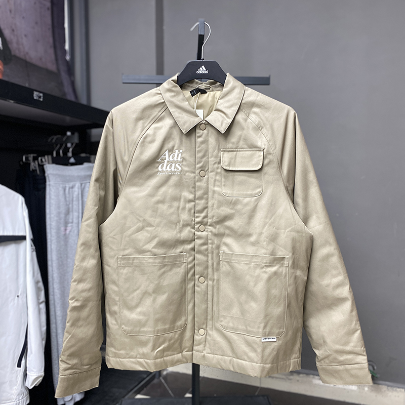 阿迪达斯男春季新款运动夹克外套