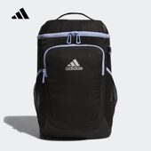 阿迪达斯2026春新款 男女儿童大容量多功能背包运动双肩书包JF1185