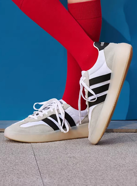 Adidas阿迪达斯BARREDA DECODE情侣款耐磨低帮运动休闲板鞋JI2315