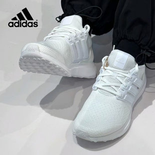 adidas阿迪达斯运动鞋女初中生冬UBOUNCE小白鞋透气低帮跑步鞋