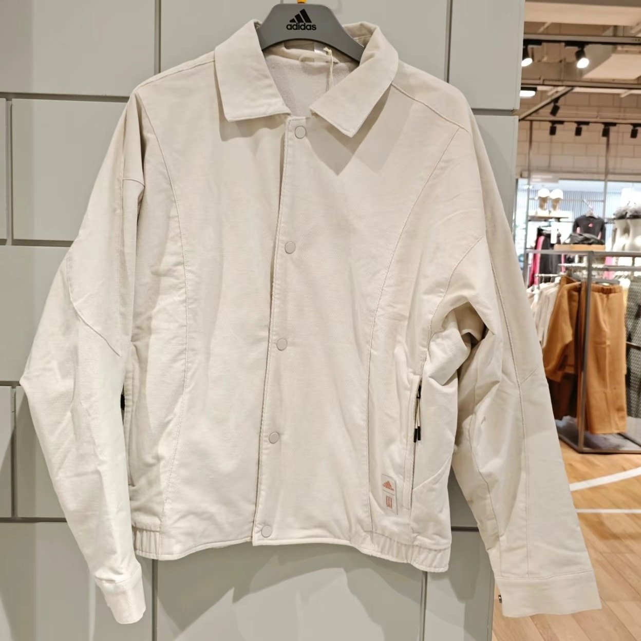 Adidas/阿迪达斯正品2026新款男士复古运动翻领灯芯绒外套JI8721,运动服/休闲服装,运动茄克/外套,淘宝优惠券,粉丝福利购,淘宝优惠卷