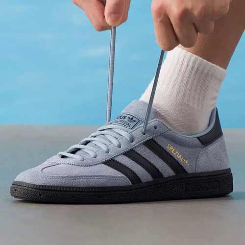 正品Adidas/阿迪达斯男女HANDBALL经典复古板鞋绒面革T头鞋JR3668