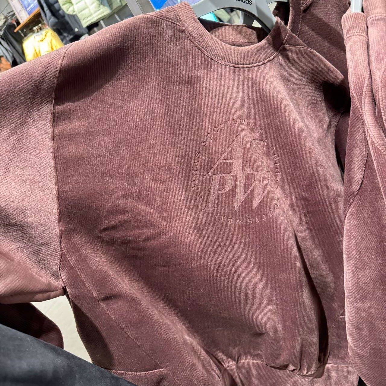 阿迪达斯男女2026春季新款丝绒圆领保暖运动套头衫卫衣JI6652