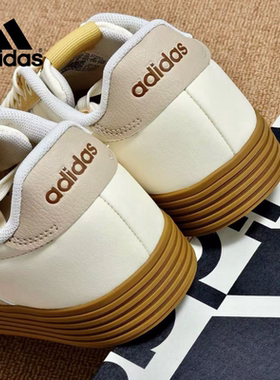 Adidas阿迪达斯正品新款春冬男鞋女鞋厚底增高耐磨系带板鞋JR0081