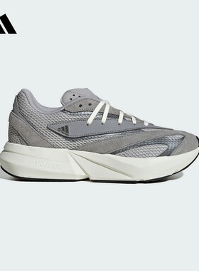 adidas阿迪达斯厚底显高休闲鞋2026春女LIGHTBLAZE流光跑鞋IH8606