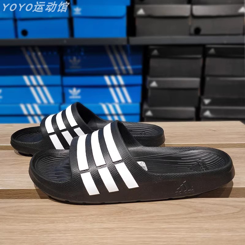 Adidas阿迪达斯拖鞋男女夏季款休闲防滑运动沙滩鞋凉鞋正品G15890