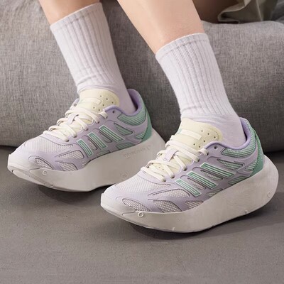 阿迪达斯三叶草女鞋2025新款ADIZERO ARUKU厚底运动休闲鞋JR0051