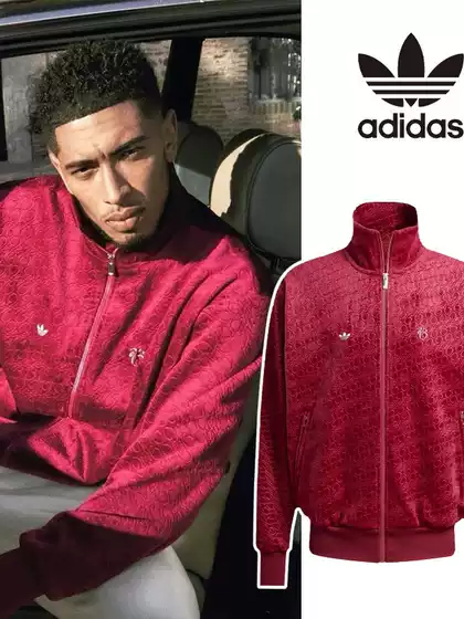 Adidas Originals Men's Velour Zip-Up Soccer Fashion Track Jacket JV9271
