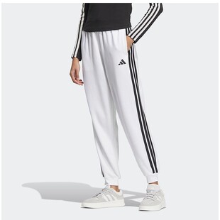 Adidas 2026春冬新款 女士针织束脚运动休闲裤 JZ2163 阿迪达斯正品