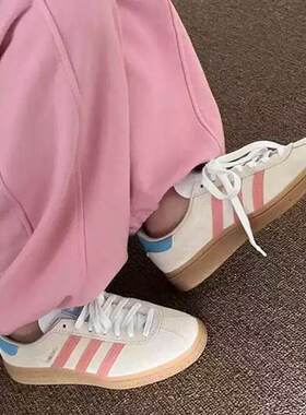 Adidas阿迪达斯MUNCHEN 24男女同款低帮耐磨运动休闲板鞋 IG6282