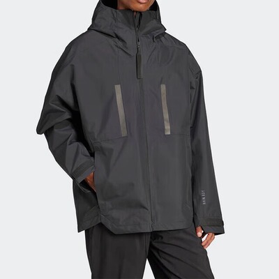 阿迪达斯男装冬季户外冲锋衣外套防风防水保暖梭织运动夹克IV7368