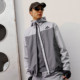 Adidas阿迪达斯防水夹克梭织运动休闲连帽户外防风冲锋衣男KB1752